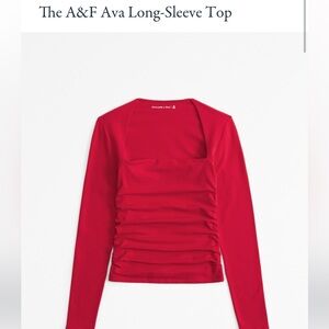 Abercrombie & Fitch Ava Long Sleeve Top M